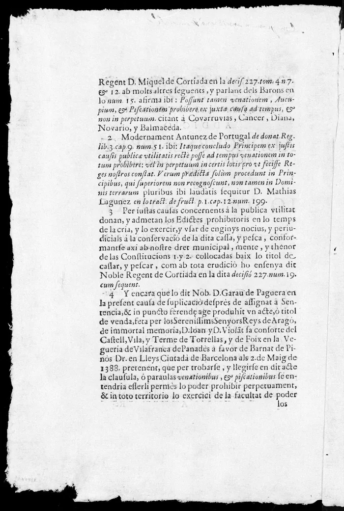 El títol de venda de 1388, citat en un imprès del 1699. L'original no el tenim.