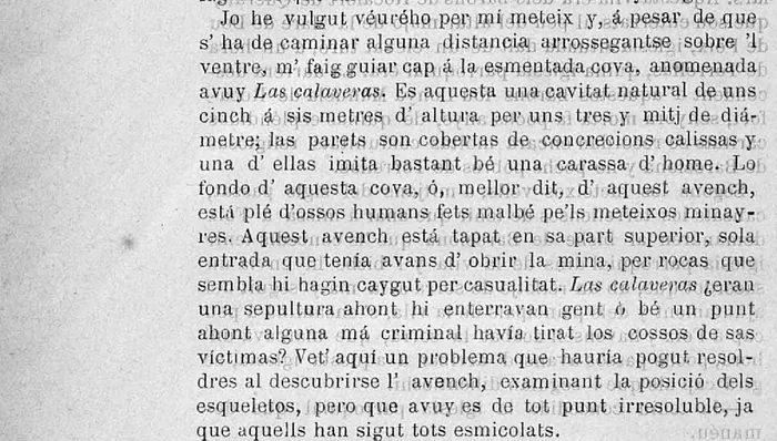 El full de la font, tal com és