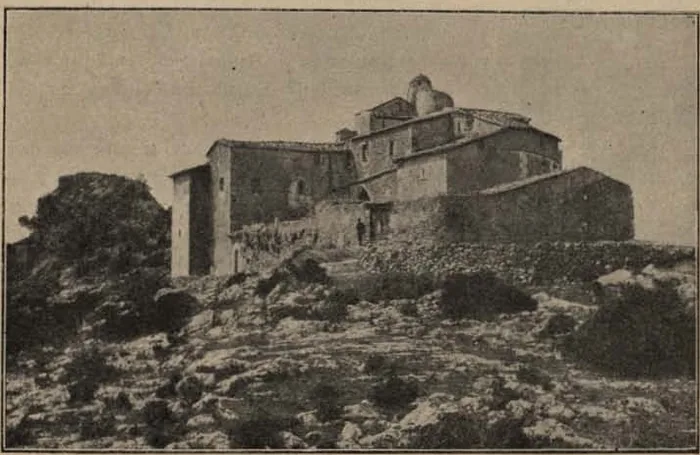 El santuari de Santa Maria de Foix cap al 1910