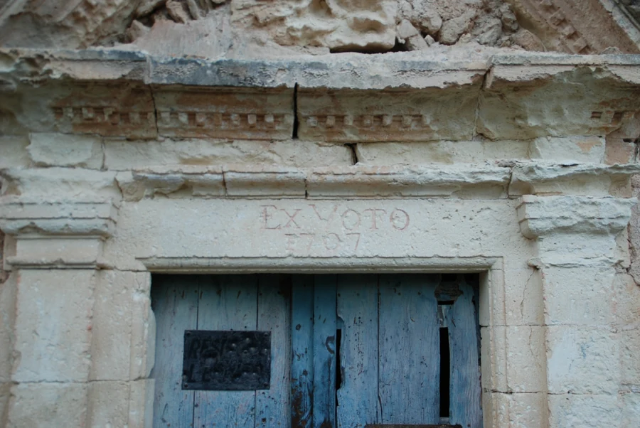 La llinda de l’«Ex Voto 1707»