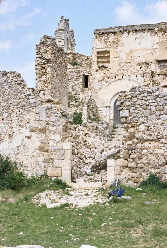 The access before the restoration