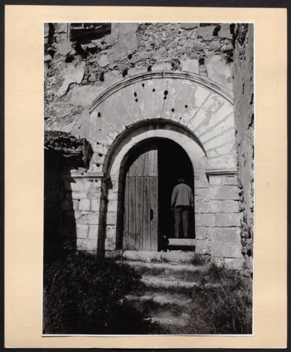 La portada del templo